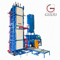 Machine de moulage de blocs EPS verticaux haute densité, structure compacte et peu encombrante pour la production de blocs d'isolation en polystyrène