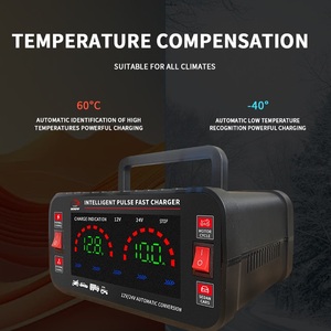 เครื่องชาร์จแบตเตอรี่รถยนต์อัตโนมัติอัจฉริยะ Yq-400aa12v 12A แบบเสียบปลั๊กสำหรับสกู๊ตเตอร์ไฟฟ้า - Product Image 6