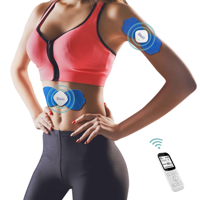 Factory Price Wireless Tens Unit Multi-head Ems Muscle Stimulator Physiotherapy Body Massager