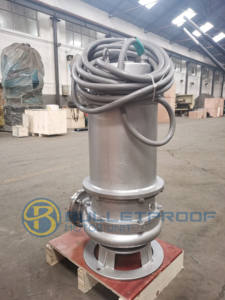 Bomba Sumergible para Drenaje de Aguas Residuales de Alto Flujo, Certificada para Fábricas a Prueba de Explosiones, Trifásica, 380V-660V, 2.2kW-550kW - Product Image 6