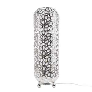 Lampe autoportante marocaine en argent, design Vintage, luminaire décoratif d'intérieur, idéal pour une Table de chevet - Product Image 1