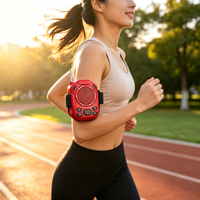 Haut-parleur portable innovant 3-en-1 pour le sport, 12 heures d'autonomie, étanche IPX6, pour le camping, les activités de plein air, les voyages, le sport, la course à pied