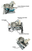 Bol d'alimentation par vibration 220V, alimentateur de PCB en aluminium, pièces d'automatisation industrielle, garantie 1 an