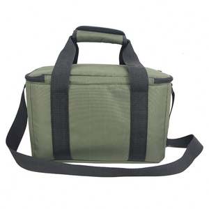 Bolsa de Almuerzo Personalizada con Rayas de Peva, Bolsa Térmica Aislada con Patrón de Letras para Alimentos - Product Image 5