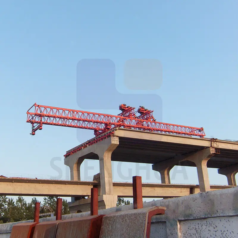 Tekening Op Maat 160 Ton Brug Gebouw Beam Erectie Lancering Ligger Launcher