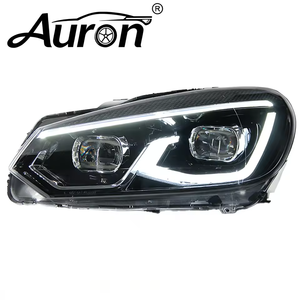 AURON 2010-2014 VW Golf 6 GTI MK6 Matrix Xenon Head Lamp New 12V 36W 6000 lm 6000K <b>Plug</b> and Play Universal Fitment <b>Light</b> - Product Image 1