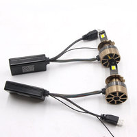 Nouveaux phares LED DAO 6500K 12V 160W H4/H1/9005/H11/H3, ampoules de voiture à montage universel