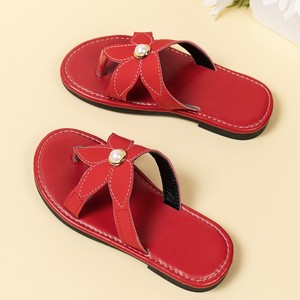 Sandales plates grande taille pour femmes, respirantes, en PU, pour l'extérieur, chaussures d'été, amortissantes, design simple, plateforme, tendance mode - Product Image 4