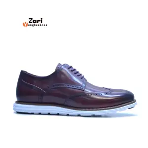 Zari Luxury Italian Design Formal Real Leather Casual Dress Shoes For Men