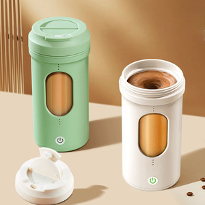 Taza mezcladora automática eléctrica USB, botella agitadora de proteína de suero portátil, taza agitadora completamente automática recargable USD - Product Image 1