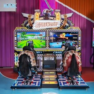 Máquina de Juego de Carreras de Caballos Operada con Monedas, Simulación de Montar a Caballo, Máquina de Juego de Arcade para Parque de Atracciones - Product Image 2