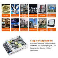 Alimentation AC-DC 72W 5V 12V 15V 24V 27V 48V, transformateur de source d'alimentation à découpage avec efficacité de 88%