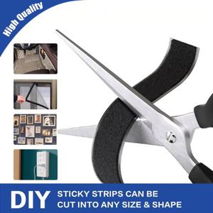 Sangle auto-agrippante double face en nylon robuste, fixation adhésive en tissu, pour chaussures, PVC, résistante à la chaleur, élastique, taille personnalisée, points, écologique - Product Image 4