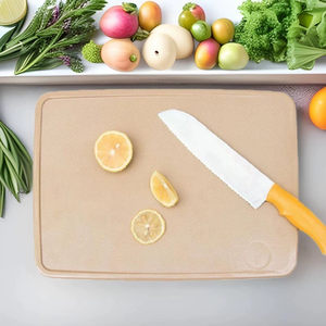 Planche à découper en coque de riz biodégradable, écologique, qualité supérieure, meilleur prix, vente en gros - Product Image 1