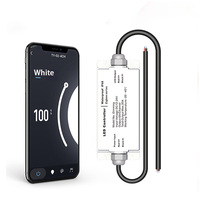 Contrôleur LED à intensité variable haute puissance, étanche IP68, avec application WIFI, télécommande, 12V 24V DC, contrôleur de bande LED, contrôleurs RGB RGBW