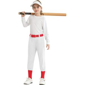 Toddler Girls' Baseball Pants With Pockets Quick Dry Polyester All Seasons Sport Wear For Softball Tee Ball Fastpitch - Product Image 2