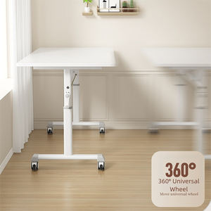 <span class=keywords><strong>Table</strong></span> d'appoint mobile en bois réglable en hauteur, idéale comme bureau d'<span class=keywords><strong>ordinateur</strong></span> ou <span class=keywords><strong>table</strong></span> de chevet pour la maison - Product Image 1