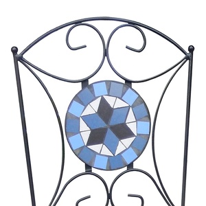 3 miếng Patio đặt đồ nội thất ngoài trời làm bằng tay sân vườn bàn khảm - Product Image 6