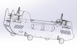 Tùy Chỉnh 450 Chinook Điều Khiển Từ Xa Drone Tandem Twin Rotor Máy Bay Trực Thăng Điều Khiển Từ Xa Máy Bay Trực Thăng Cơ Khí Máy Bay Trực Thăng - Product Image 3