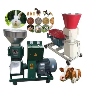 Máquina de Pellet para alimentos de animales, dispositivo para producir alimento de aves de corral, pollo y cabra