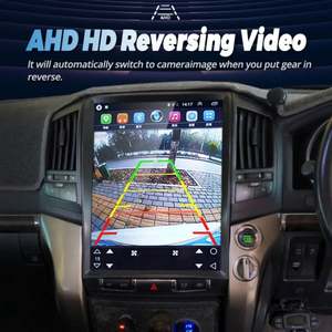 Reproductor de Video para Auto de 15.6 Pulgadas, Radio Tesla para Toyota Land Cruiser Android 13 200 LC200 2012 - 2008, Pantalla IPS, Navegador Multimedia - Product Image 5