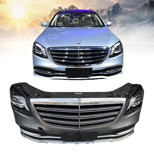 ชุดแต่งรอบคันสำหรับ Mercedes-Benz S-Class <span class=keywords><strong>W222</strong></span> รุ่นใหม่ กันชน กระจังหน้า ไฟหน้า บังโคลน ฝากระโปรง-<span class=keywords><strong>มือ</strong></span><span class=keywords><strong>สอง</strong></span> รุ่น S500 Luxury - Product Image 4