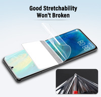 Protecteur d'écran Matt Hydrogel Film de protection de téléphone anti-rayures de réparation automatique pour iPhone 16 15 Film TPU pour Samsung Galaxy S24