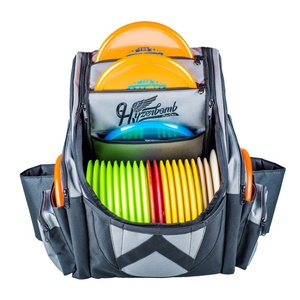 Muestra gratis personalizada 20 + capacidad del disco ligero bolsa de almacenamiento con un logotipo personalizado para los aficionados novatos disco mochila de golf - Product Image 3