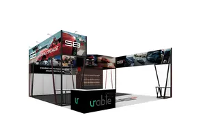Exhibition Stand Design Exhibition Stand 20x20 Trade Show Booth Displays Stand For Fair