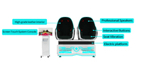9D VR Machine 3D Casques Lunettes & Oeuf Chaise 9D Cinéma Simulateur de réalité virtuelle pour intérieur et extérieur Matériau métallique Utilisation à domicile