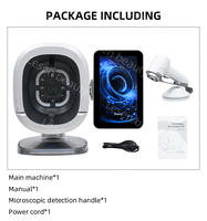 Analyseur de peau intelligent 3D AI, scanner pour le visage, les yeux et le corps, WiFi, prise en charge de 19 langues, utilisation commerciale, compatibilité prise EU/US