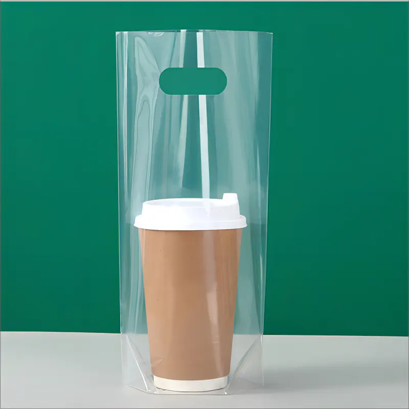 Commercio all'ingrosso Logo personalizzato Mylar PE/PLA bere latte Toto Instant Boba Kit Boba tè sacchetto di plastica per il tè Boba