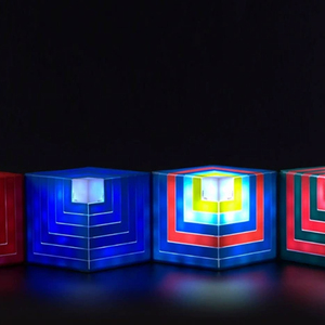 Affichage numérique RGB personnalisé en forme de cube LED, panneau publicitaire interactif avec logo gratuit pour les salons et les magasins de détail - Product Image 4