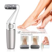 Lime électrique pour les pieds, appareil de pédicure, éliminateur de callosités, 2 vitesses, étanche IPX4, 7 modes ergonomiques