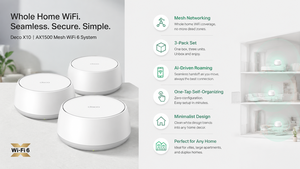 Sistema WiFi <span class=keywords><strong>Deco</strong></span> Mesh de TP-<span class=keywords><strong>Link</strong></span>, Paquete de 3, Cobertura para Todo el Hogar, Router Inalámbrico de Doble Banda AC1200 con Roaming sin Interrupciones - Product Image 6