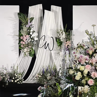 Support de toile de fond portable et réglable pour décorations de mariage, support de rideau pour décorations de fond de scène
