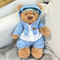 Boneka Beruang Jellycatd Barcelona, Teman Beruang, Boneka Penghibur, Hadiah untuk Pasangan