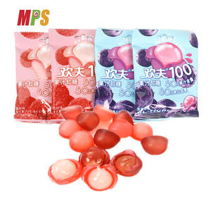 OEM SOFT SWEET CHEWS GUMMY FRUIT FLAVORED JUICY JELLY CANDY