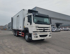 <span class=keywords><strong>Camion</strong></span> frigorifique robuste HOWO 6X4 diesel à transmission manuelle pour fruits et viande - Product Image 4