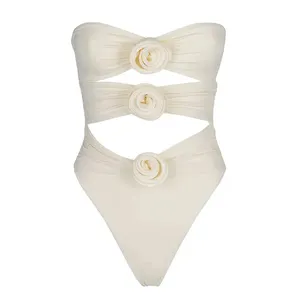 2024 personnalisable couleur Floral maillot de bain une pièce maillot de bain femme maillots de bain Monokini maillot de bain pour les femmes