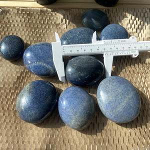 Offres Spéciales poli bleu <span class=keywords><strong>Aventurine</strong></span> palmier guérison pierres dégringolées Reiki cristal artisanat pour la décoration de la maison - Product Image 4
