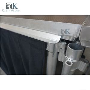 Scène de spectacle de 4 pieds x 8 pieds pour événements en plein air et en intérieur, hauteur réglable - Product Image 4