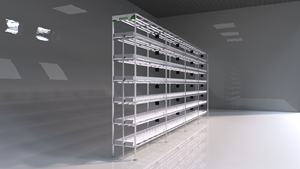 Sistema de Cultivo Hidropónico NFT Personalizado, Sistema de Cultivo Vertical Agrícola para Fresas, Pepinos y Pimientos, Cultivo Aeropónico - Product Image 5