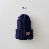 Gorro de Punto para Niños, Otoño Invierno, para Bebés Recién Nacidos, con Diseño de Dibujos Animados, para Exteriores, de Poliéster/Algodón, con Remaches, Cálido, Unisex, 1-6 Años