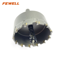 Poignée triangulaire en carbure de tungstène TCT, haute qualité, diamètre 55mm, pour le perçage du métal, acier inoxydable, le bois, 12mm