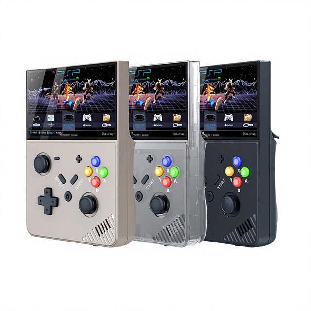Handheld Game Console for New Cross-Border Retro HD Home Gaming System Supports PSP/PS1 EmuELEC OS ACT Action Games