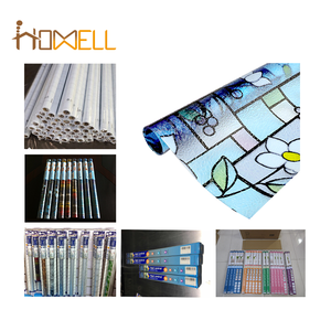 Window Film Company Impresión no adhesiva <span class=keywords><strong>Siker</strong></span> Vidrieras Película decorativa Película de ventana no adhesiva. - Product Image 6