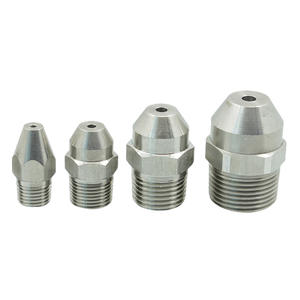 Buse linéaire en acier inoxydable à pointe conique 0 degré haute pression pour lavage automobile et nettoyage industriel, dégraissage intensif - Product Image 1