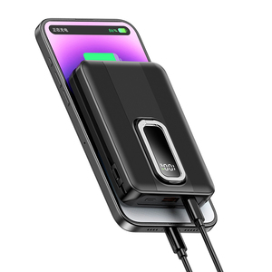 Không dây + Có dây kép sạc hiển thị kỹ thuật số N52 siêu từ powerbanks Hidden đứng 22.5W PD sạc nhanh ngân hàng điện - Product Image 4