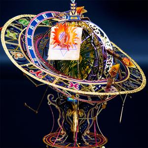 Bộ đồ chơi tự làm giảm stress MU 3D Metal Puzzles Mười hai chòm sao Mô hình kim loại 3D lắp ráp - Product Image 3